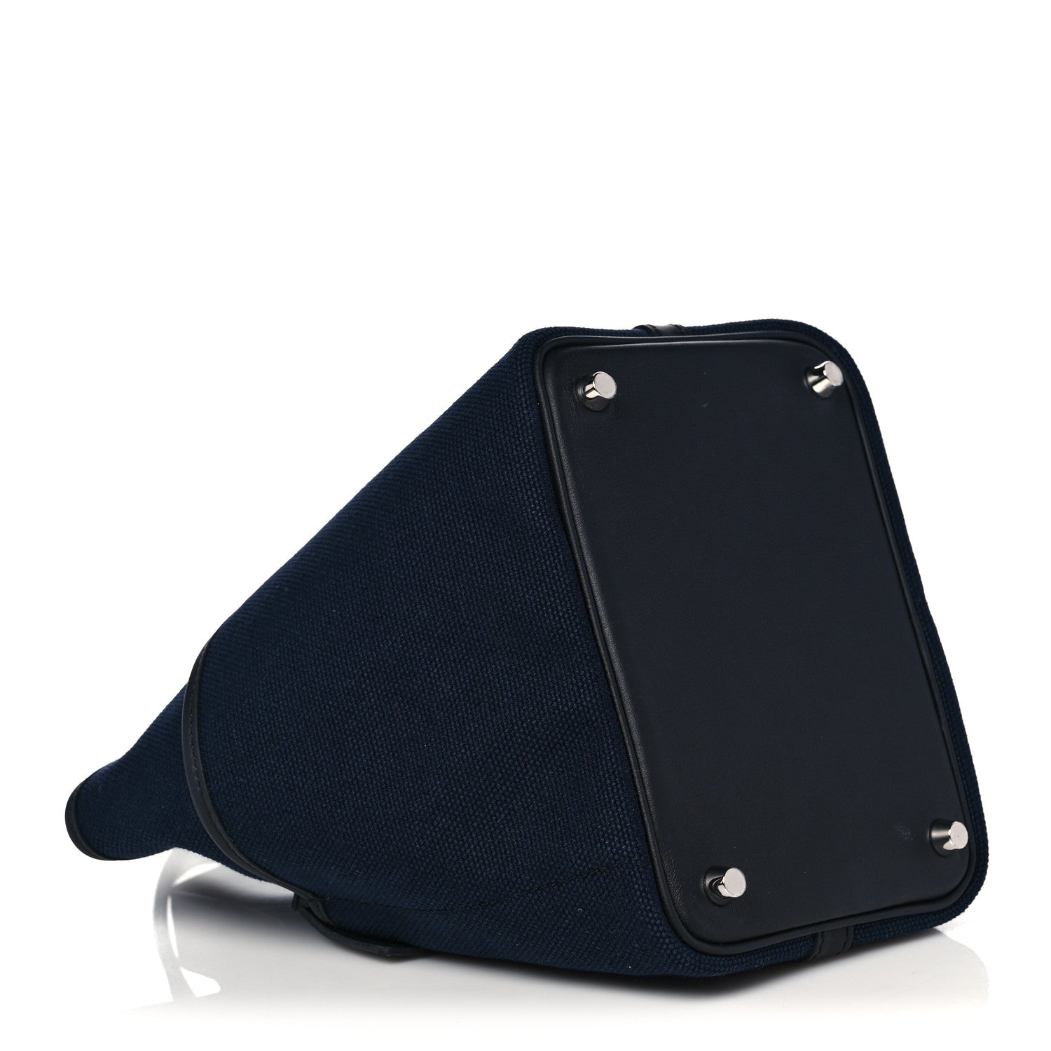 Hermes Toile Goeland Swift Cargo Picotin Lock 18 Bleu Marine 4 of 12