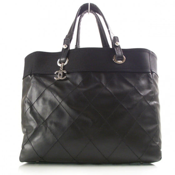 Leather Large Biarritz Black
