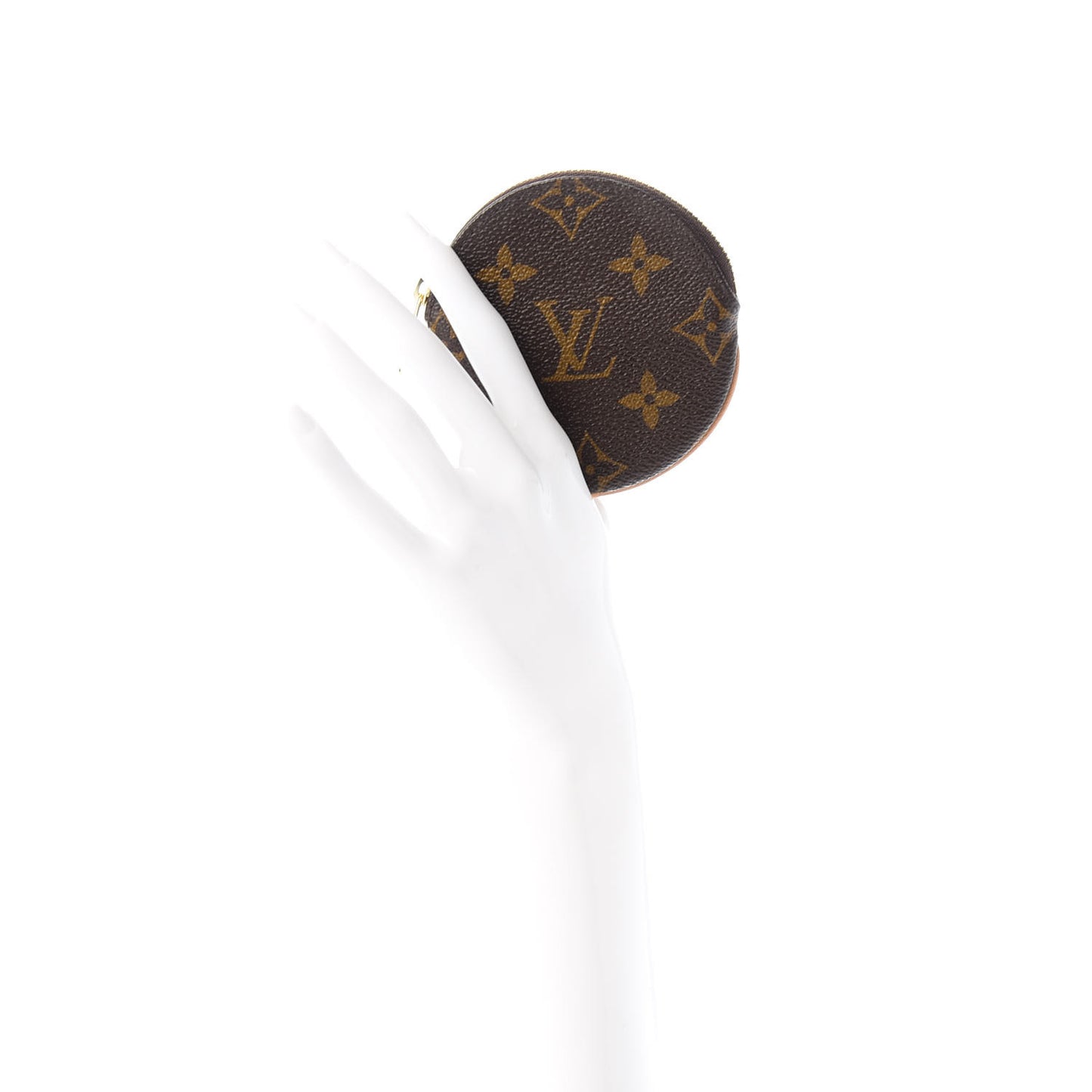 Monogram Round Coin Purse