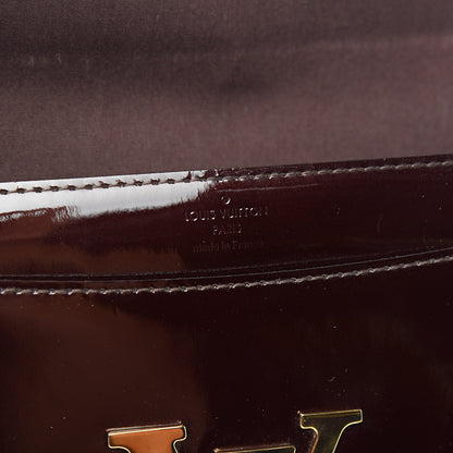 Louis Vuitton Patent Chain Louise GM Amarante 6 of 11