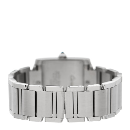 Cartier Stainless Steel 25mm Tank Francaise Quartz Watch 3 of 5