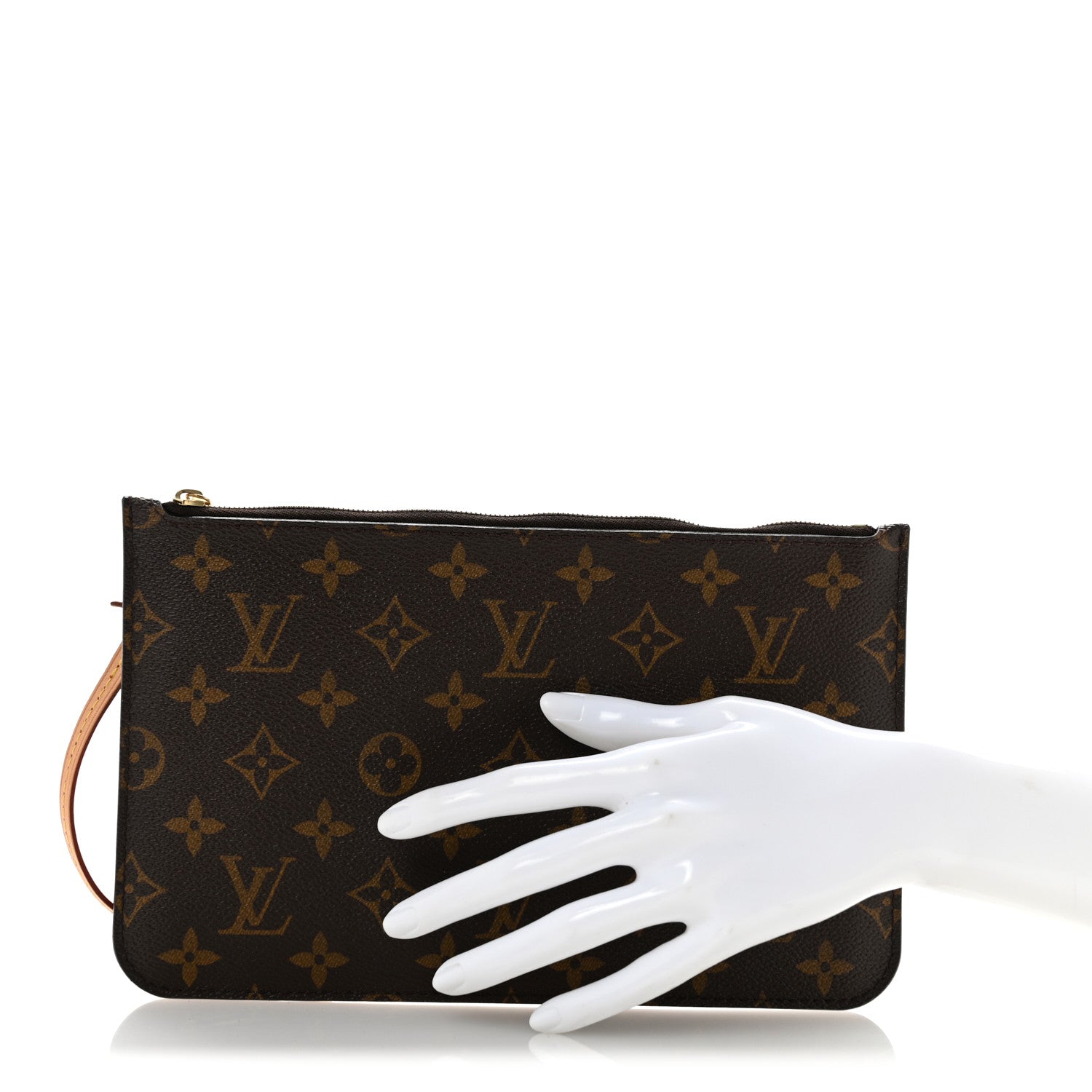Louis Vuitton Monogram Neverfull MM GM Pochette 2 of 8