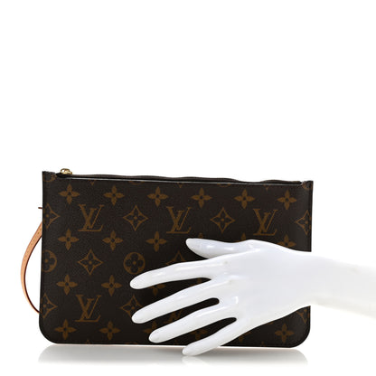 Louis Vuitton Monogram Neverfull MM GM Pochette 2 of 8