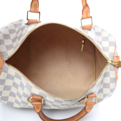 Louis Vuitton Damier Azur Speedy 30 5 of 16