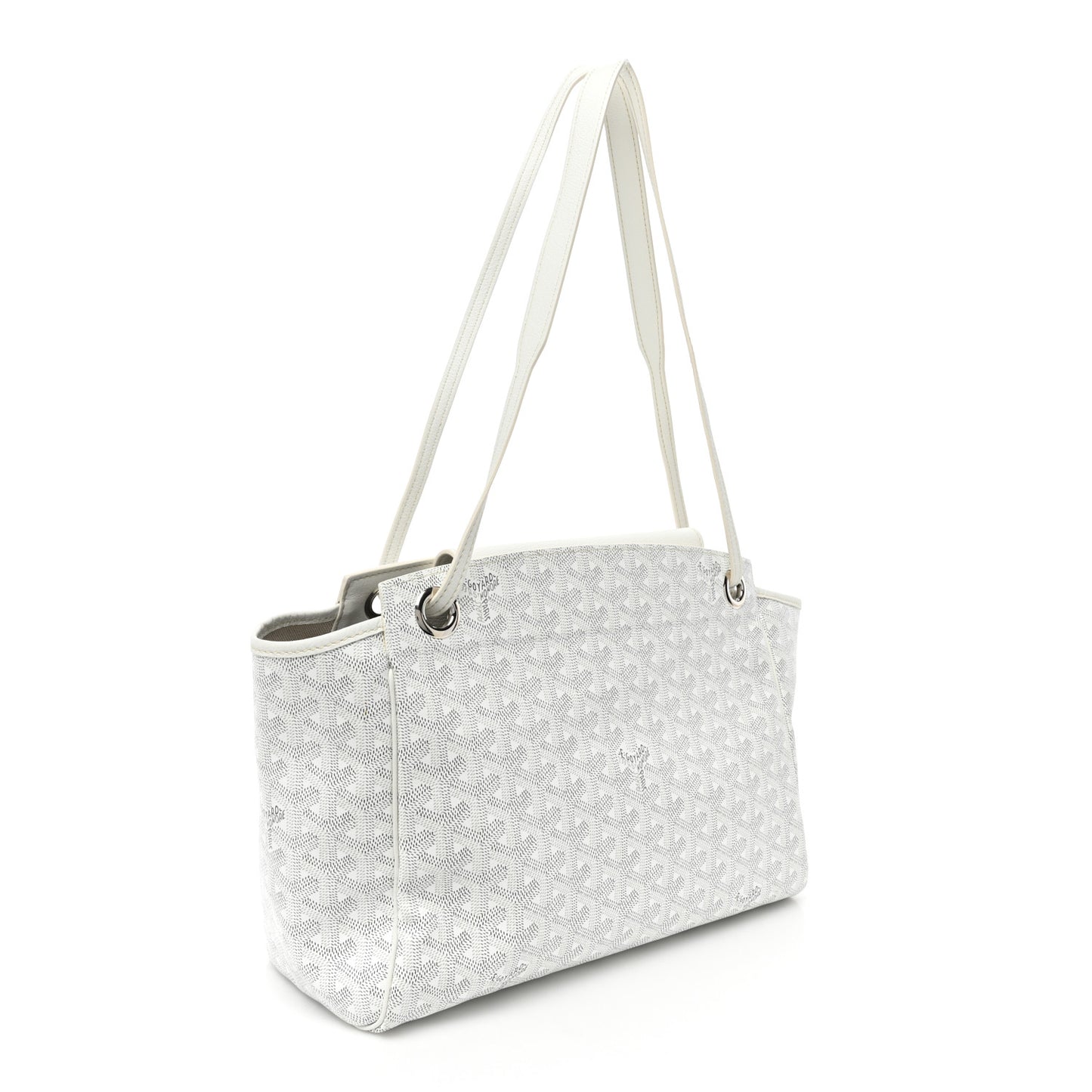 Goyardine Rouette PM White