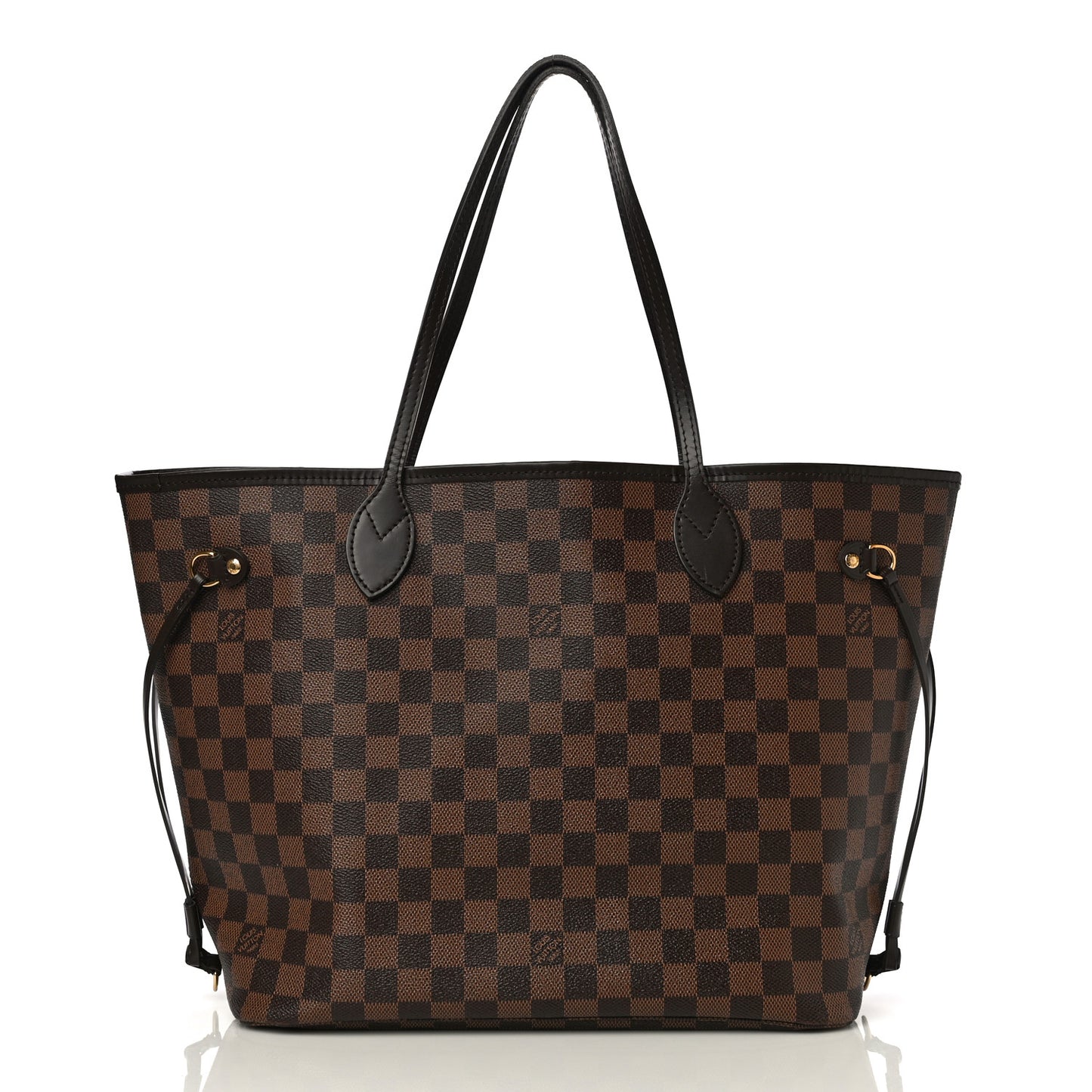 Damier Ebene Neo Neverfull MM Rose Ballerine