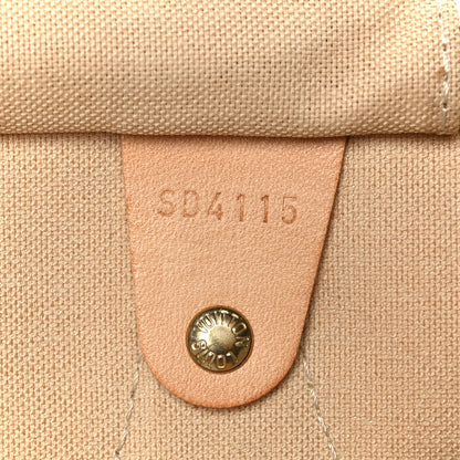 Louis Vuitton Damier Azur Speedy Bandouliere 30 7 of 12