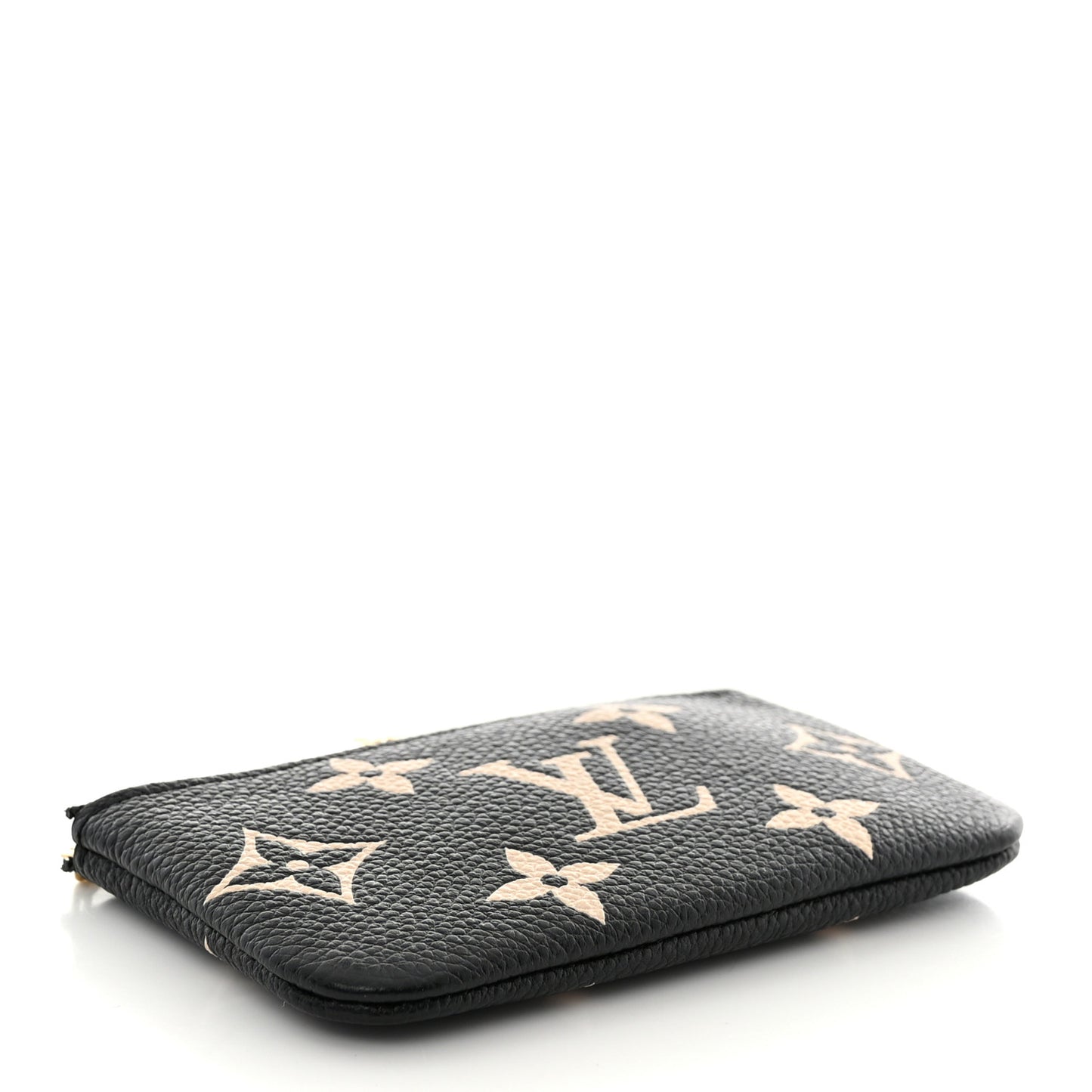 Empreinte Monogram Giant Key Pouch Black Beige