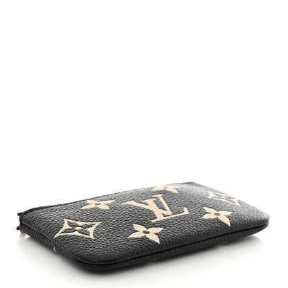 Louis Vuitton Empreinte Monogram Giant Key Pouch Black Beige 4 of 8