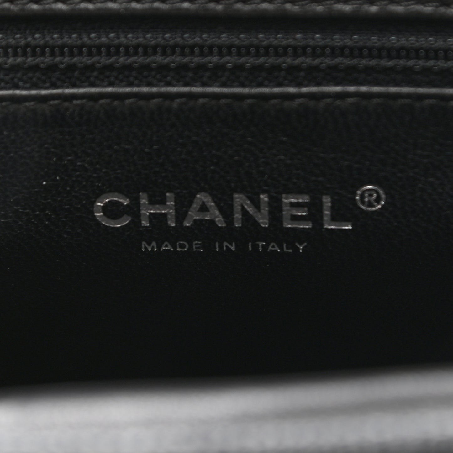 Caviar Quilted Timeless Clutch Black