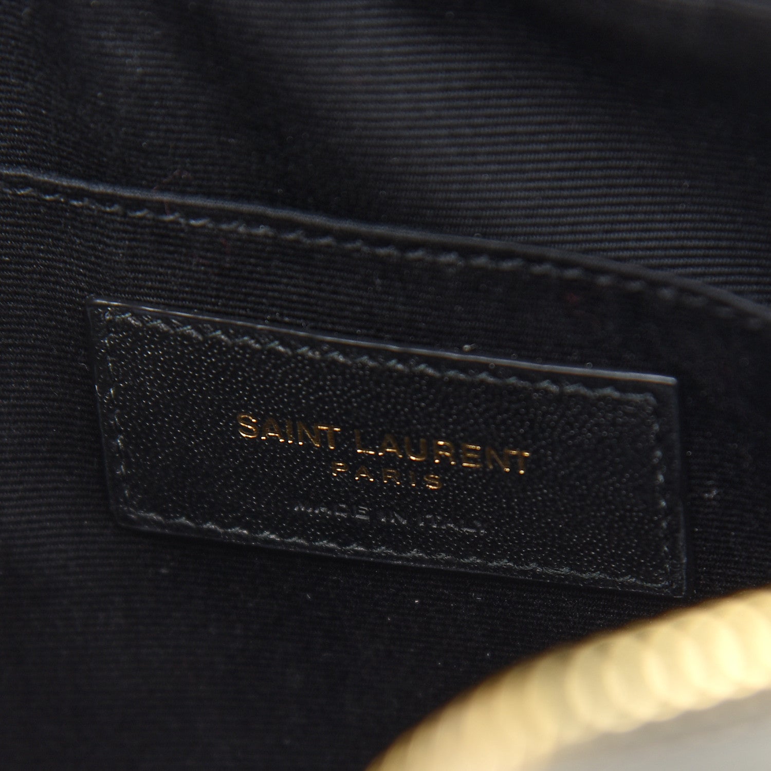 Saint Laurent Calfskin Matelasse Monogram Lou Camera Bag Grey Kaki 5 of 8