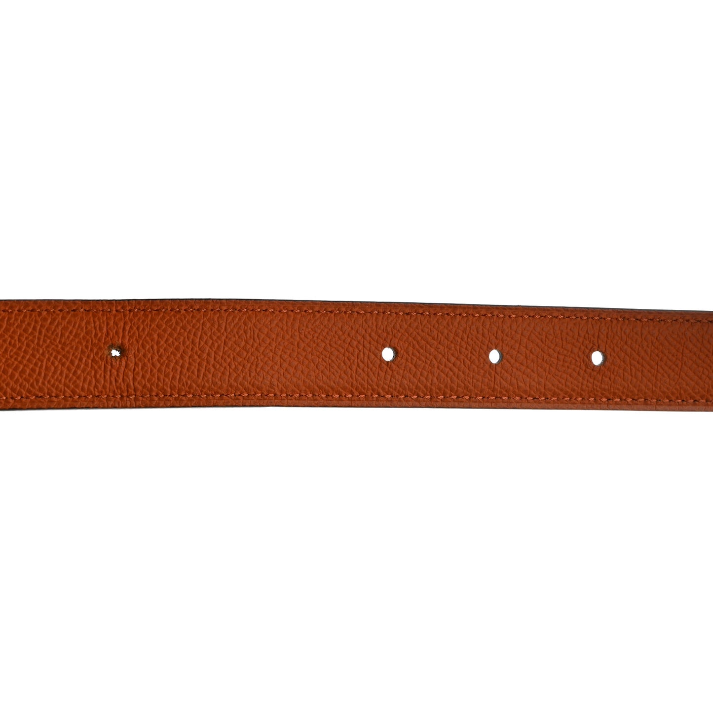 Epsom Swift 24mm Mini Constance H Belt 95 38 Orange Black
