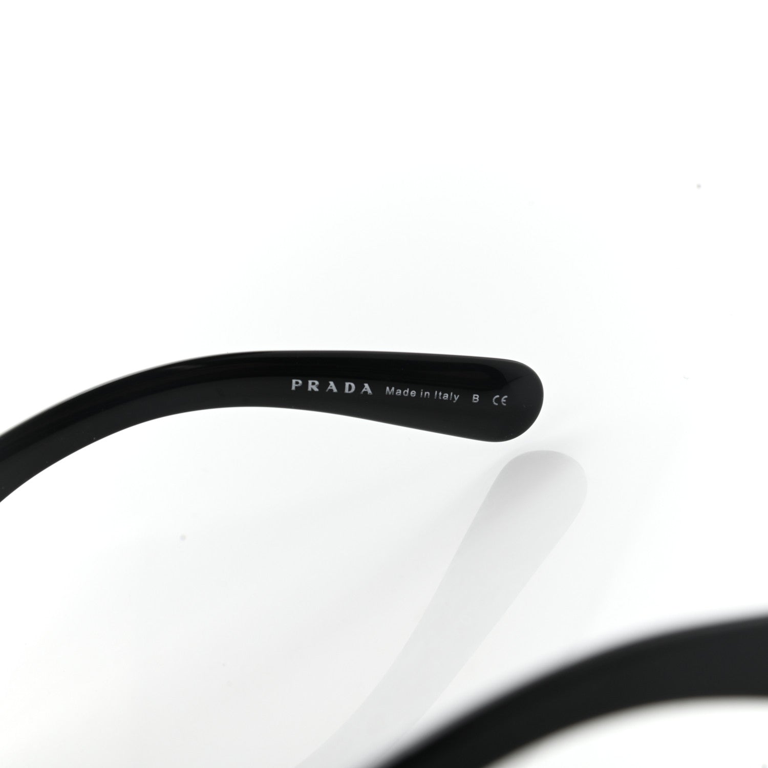 Prada Acetate Baroque Sunglasses SPR 27O Black 6 of 8