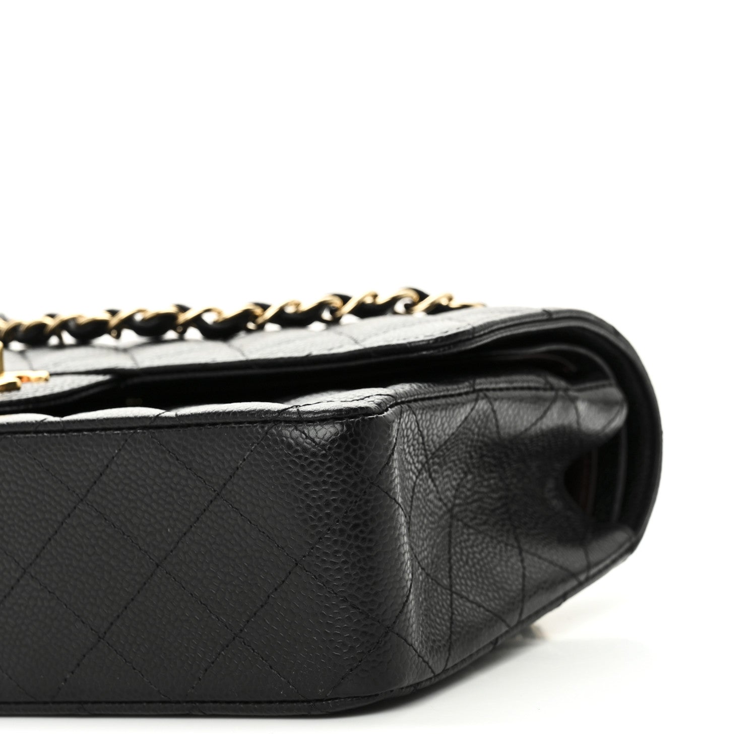 Chanel Caviar Quilted Medium Double Flap Black 9 of 9