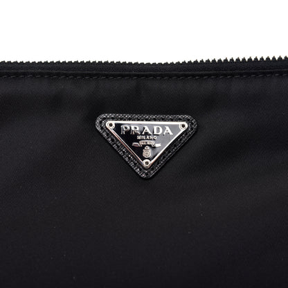 Prada Tessuto Nylon Pouch Set Royal Black 12 of 14