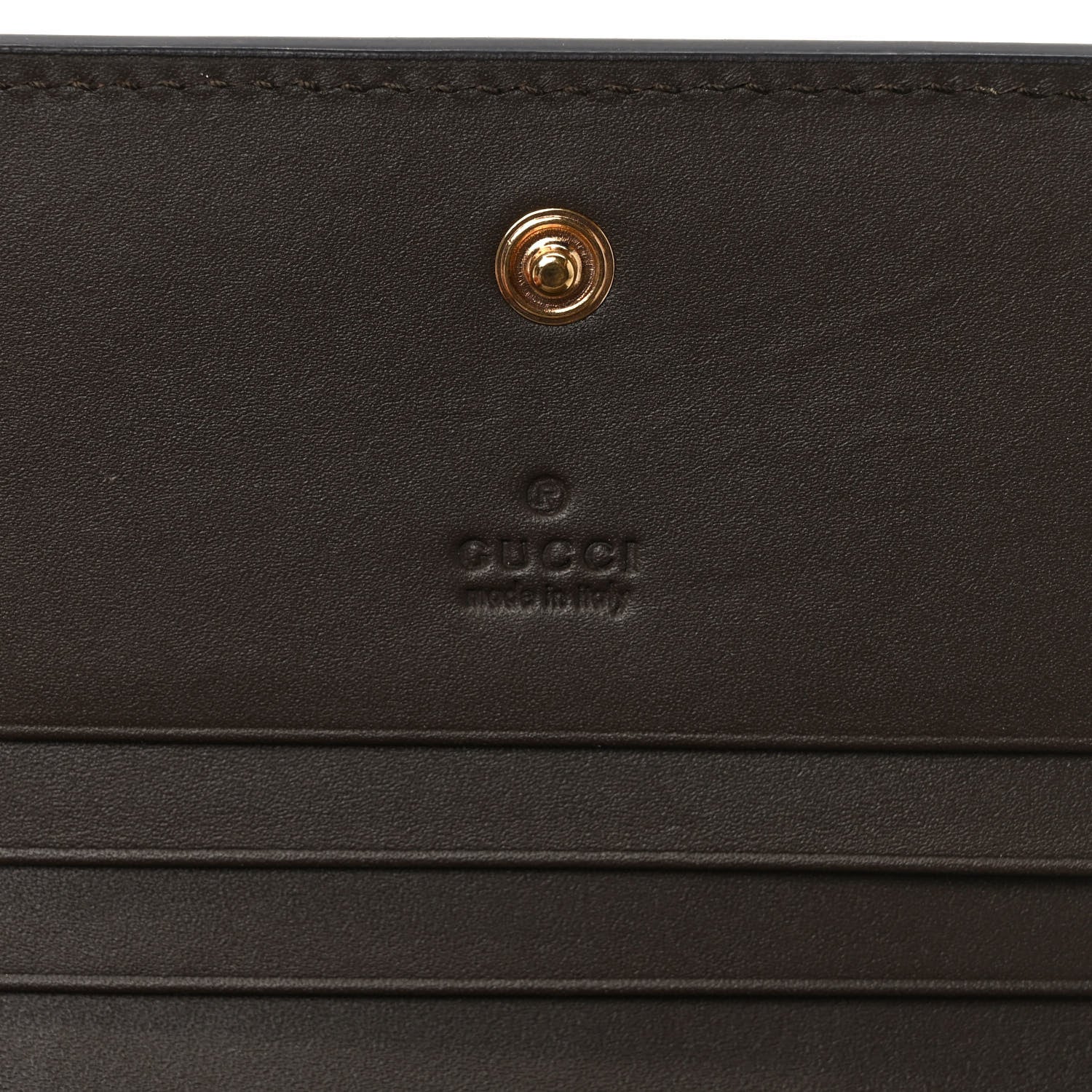 Gucci GG Supreme Monogram Card Case Beige 6 of 7