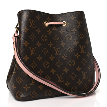 Louis Vuitton Monogram Neonoe MM Rose Poudre 3 of 12