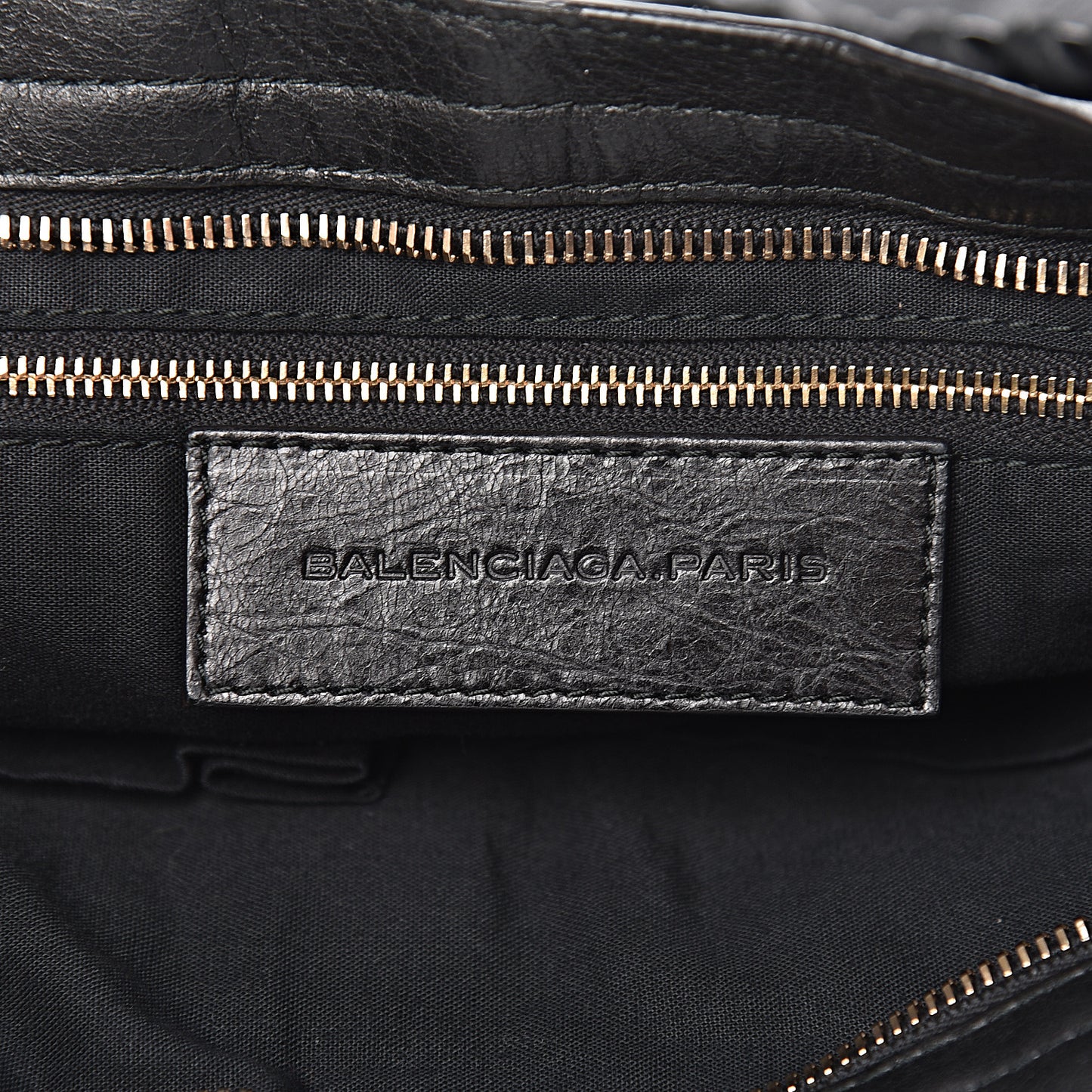 Agneau Giant 12 Rose Gold Hardware City Black