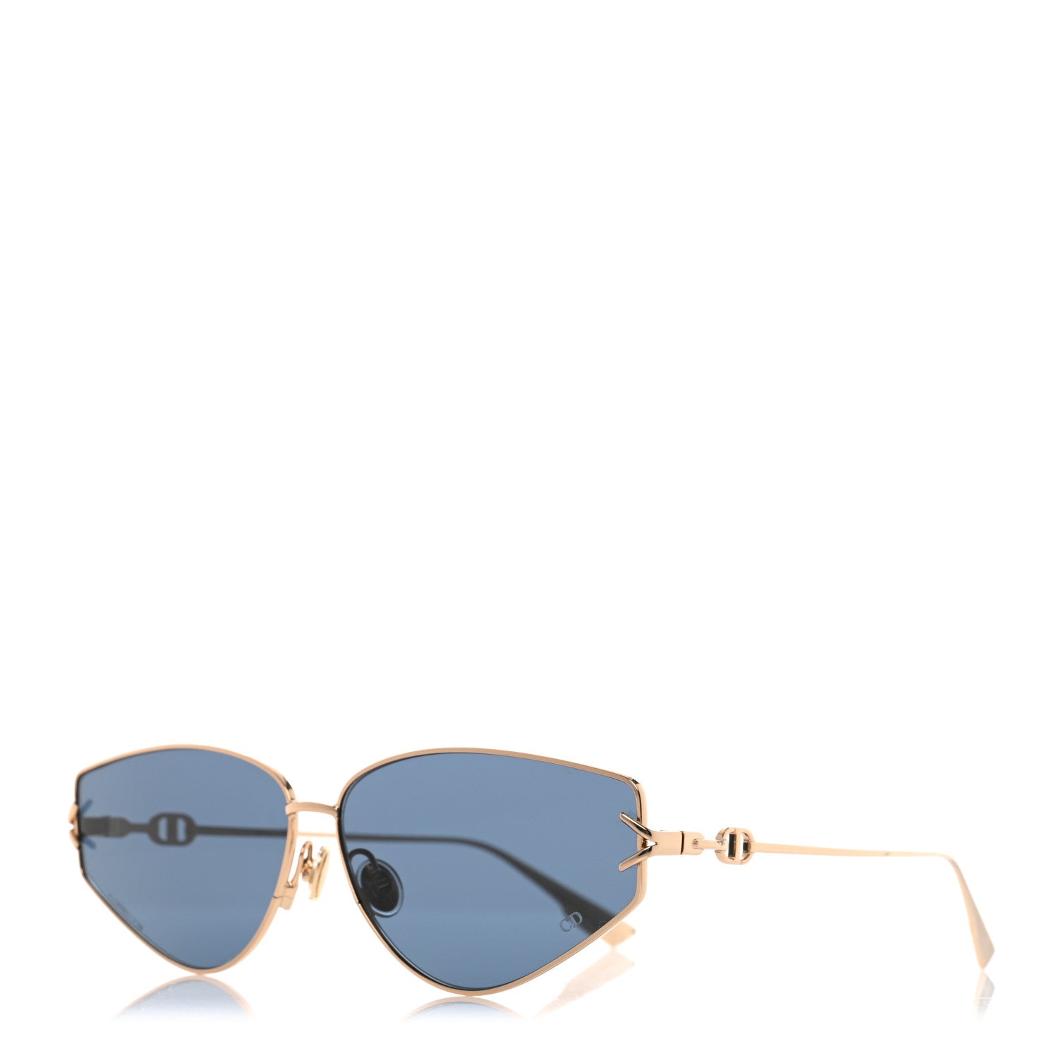 Christian Dior Metal Gipsy2 Sunglasses Gold 1 of 8
