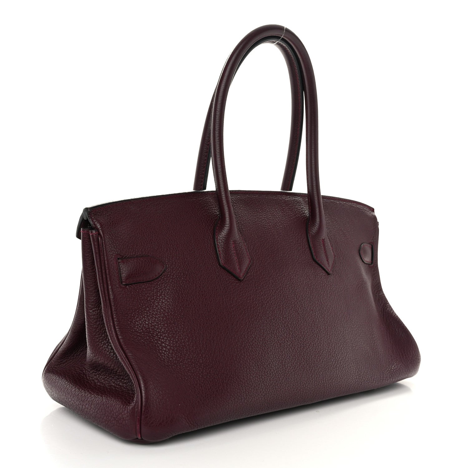 Hermes Taurillon Clemence JPG Birkin II 42 Prune 3 of 14