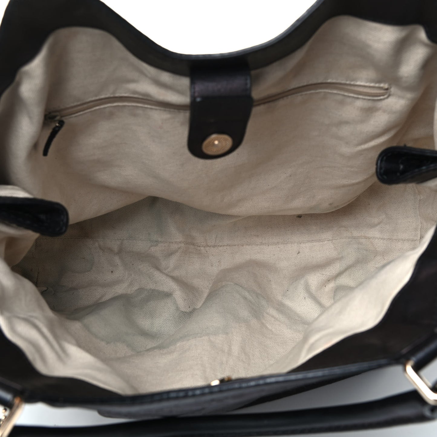 Guccissima Large Sukey Tote Black