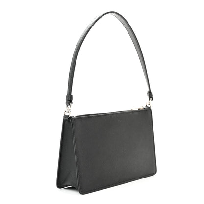 Prada Saffiano Mini Shoulder Bag Black 3 of 12