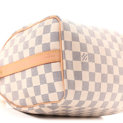 Louis Vuitton Damier Azur Speedy Bandouliere 25 8 of 9