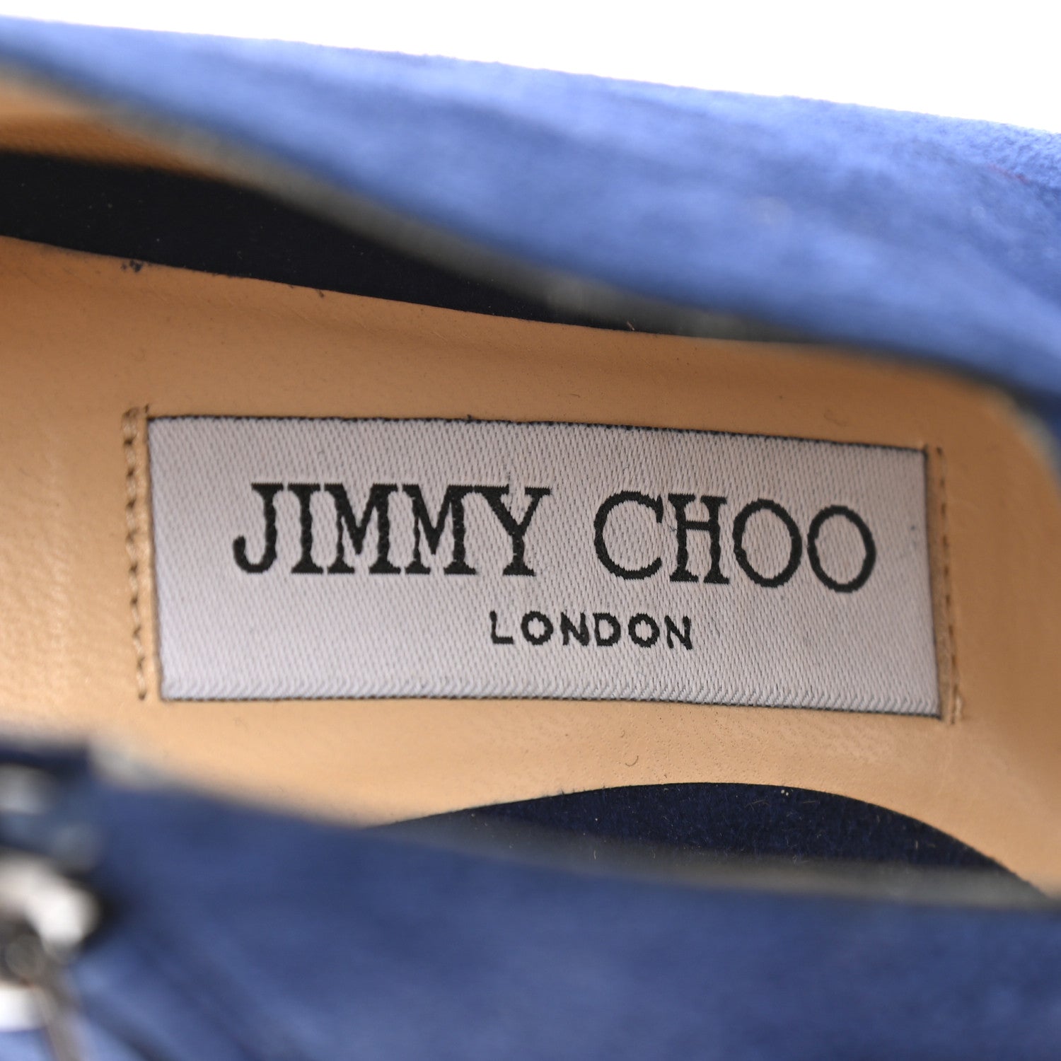 Jimmy Choo Suede Lorna 100 Pumps 36 Blue 7 of 8