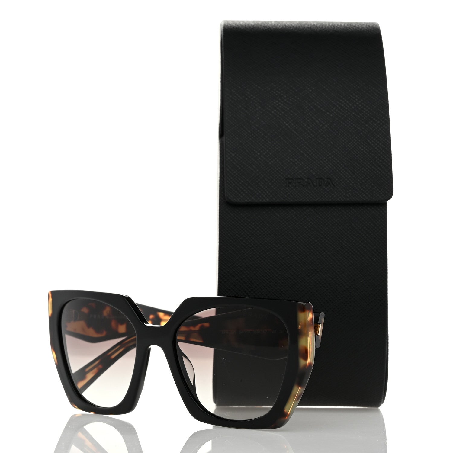 Prada Acetate Sunglasses SPR 15W Tortoise 8 of 8