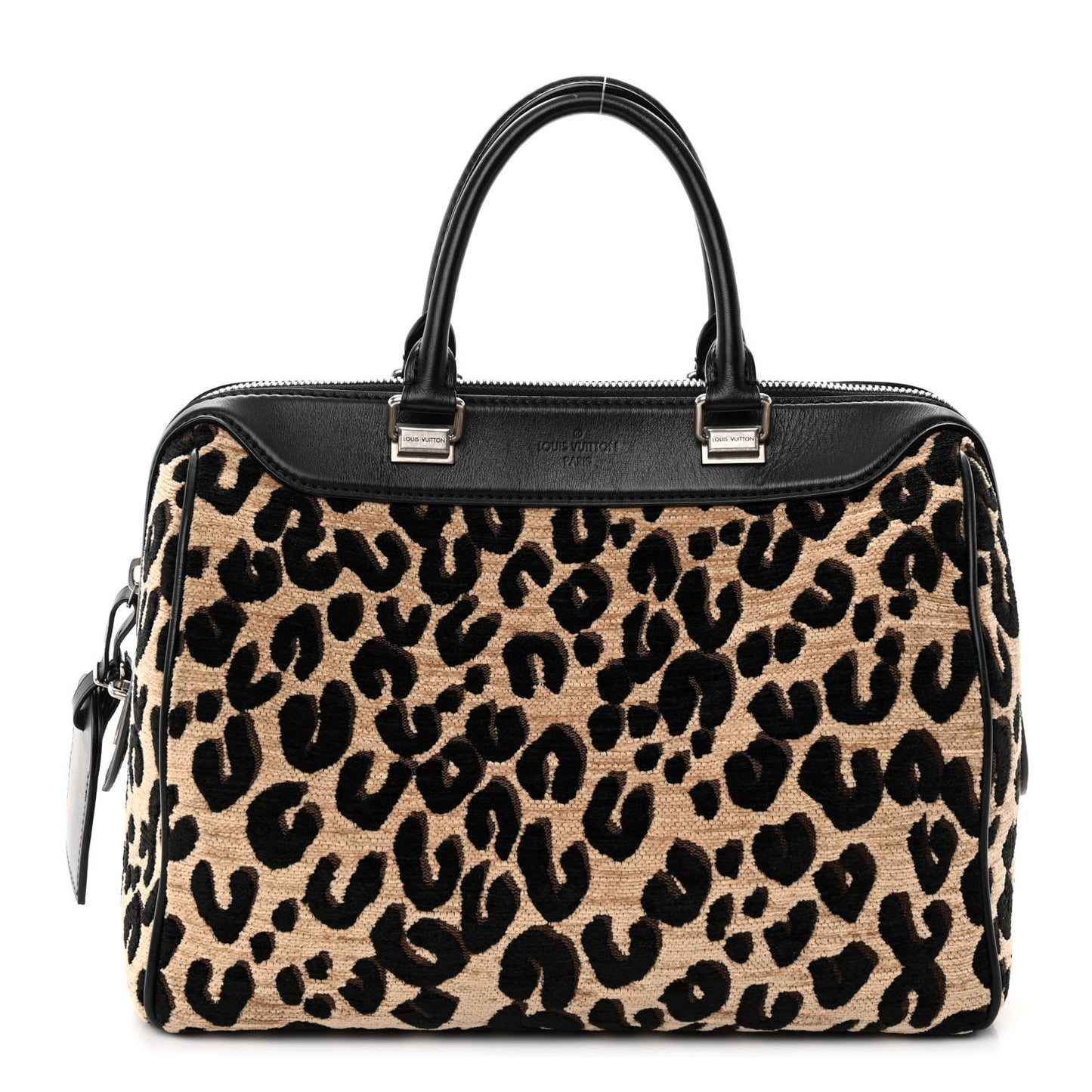 Jacquard Velvet Leopard Print Stephen Sprouse Speedy