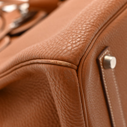 Hermes Fjord Birkin 35 Gold 17 of 19