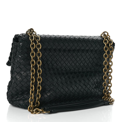 Bottega Veneta Nappa Intrecciato Medium Olimpia Bag Black 2 of 13