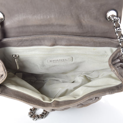 Chanel Washed Lambskin Quilted Medium Chain Around Messenger Taupe 7 of 24