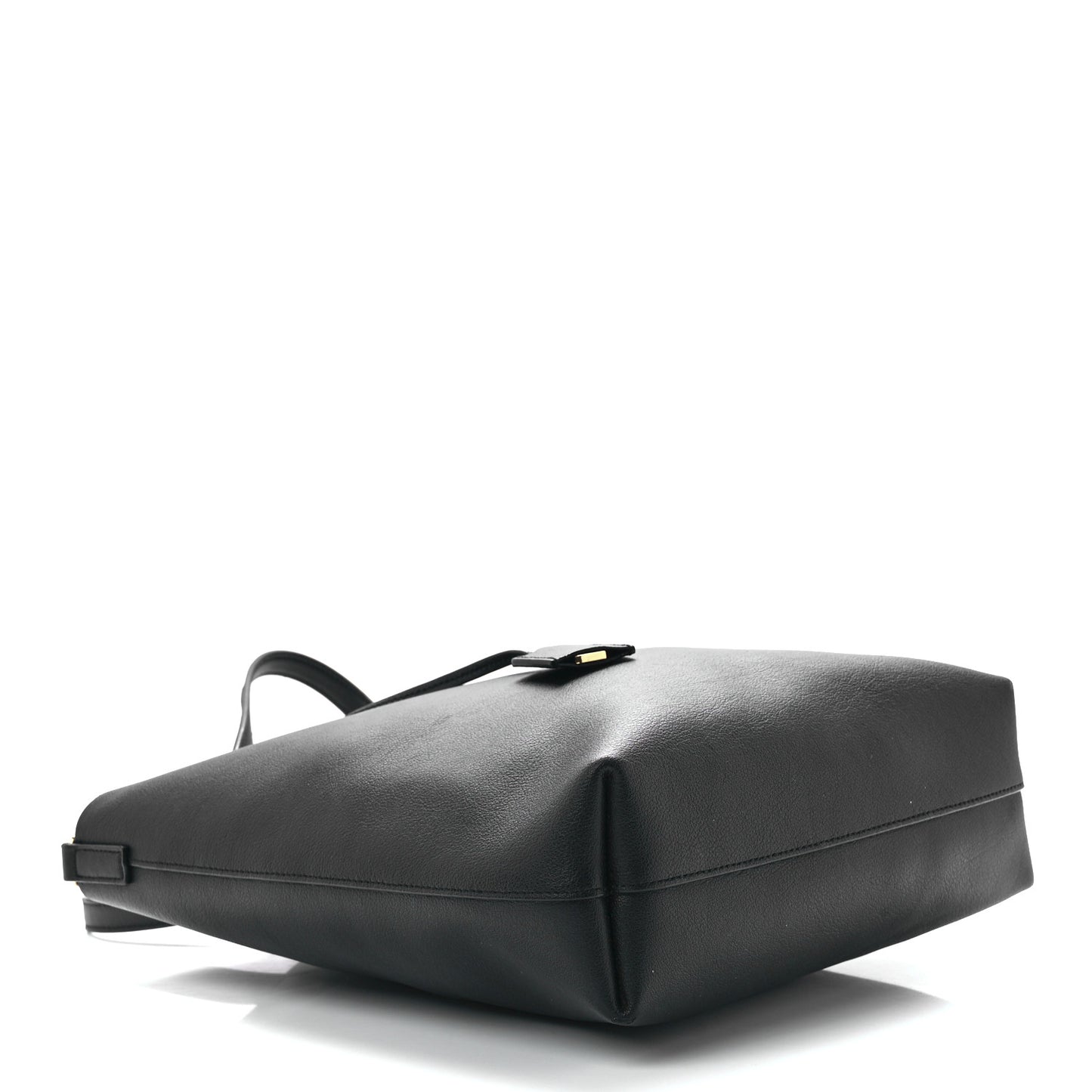 Calfskin Toy Shopping Tote Black