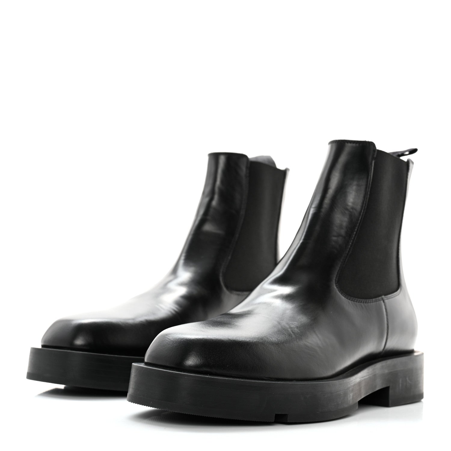 Givenchy Calfskin Square Chelsea Boots 37 Black 3 of 11