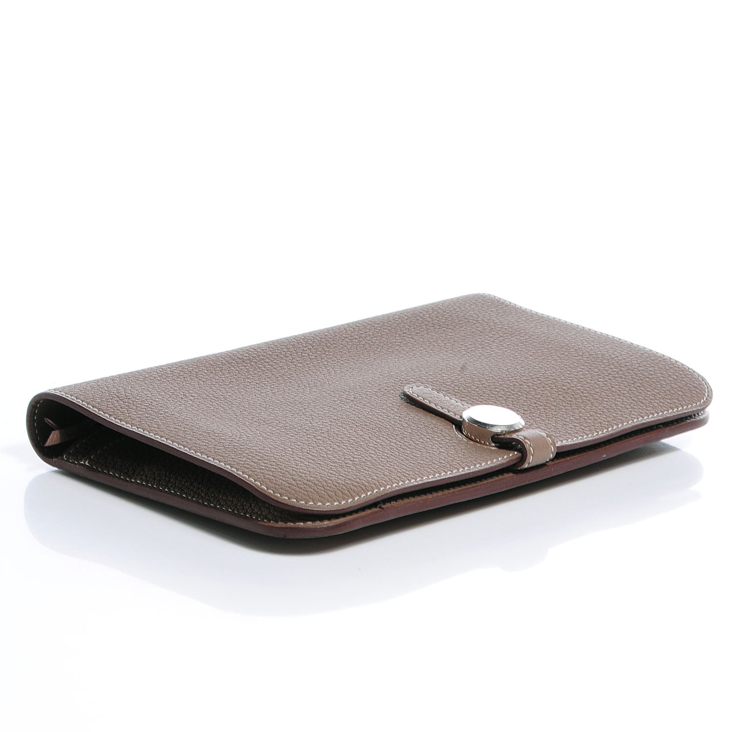 Hermes Togo Dogon Combined Wallet Etoupe 4 of 9