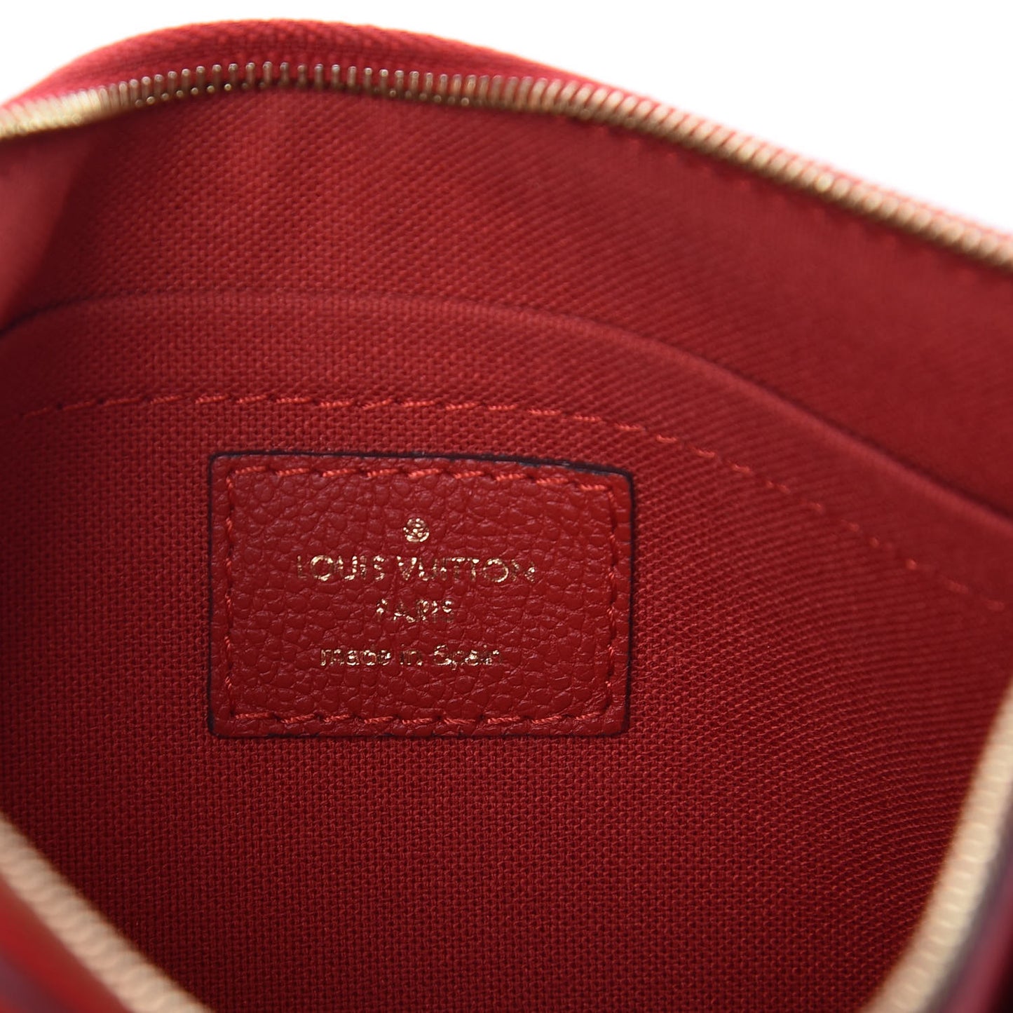Monogram Pallas Clutch Cherry