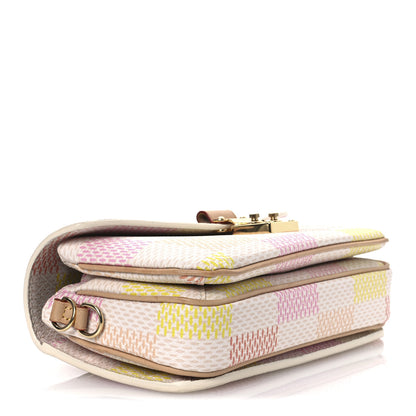 Louis Vuitton Damier Giant Pochette Metis East West Peach 4 of 13