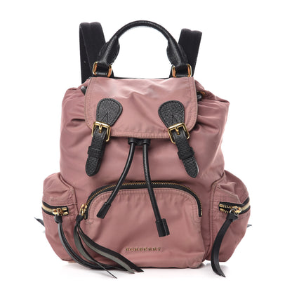 Burberry Nylon Small Rucksack Backpack Mauve Pink 1 of 16