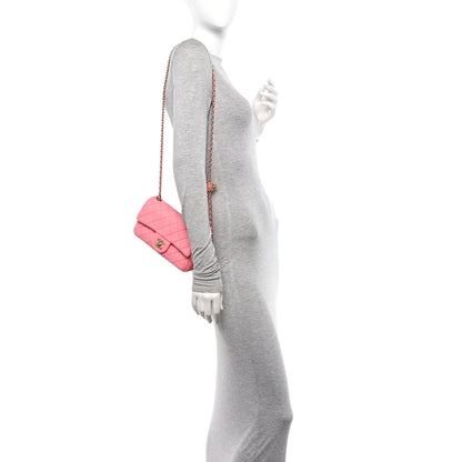 Chanel Lambskin Quilted Mini Rectangular Pearl Crush Flap Pink 2 of 11