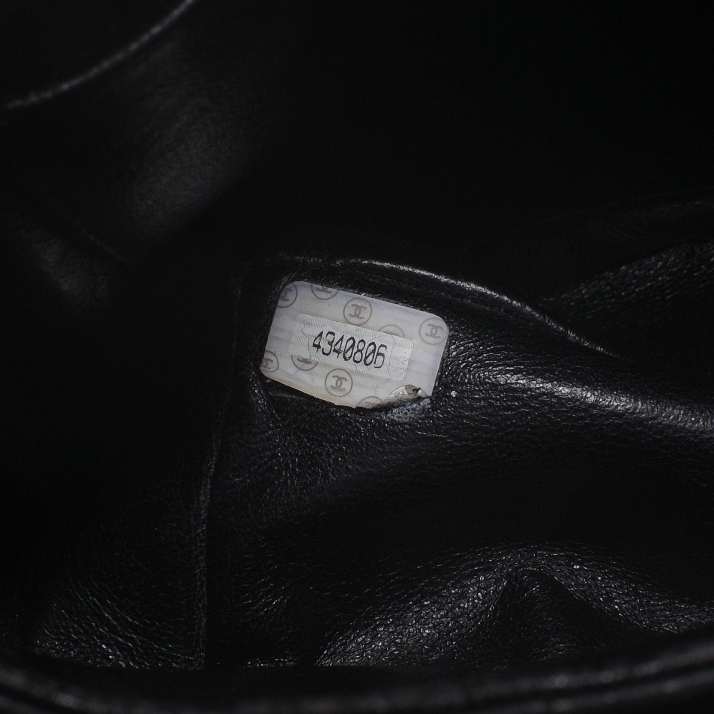 Lambskin Shoulder Bag Black