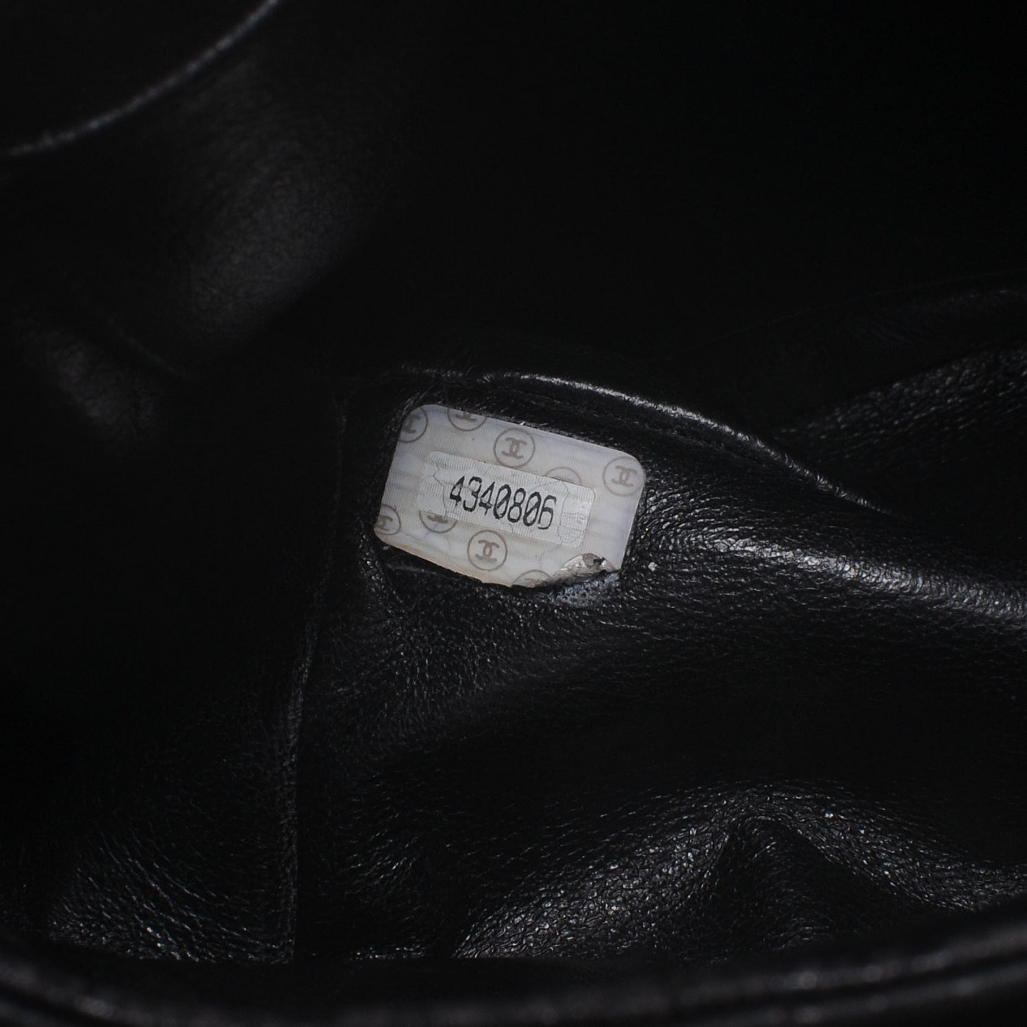 Chanel Lambskin Shoulder Bag Black 7 of 7