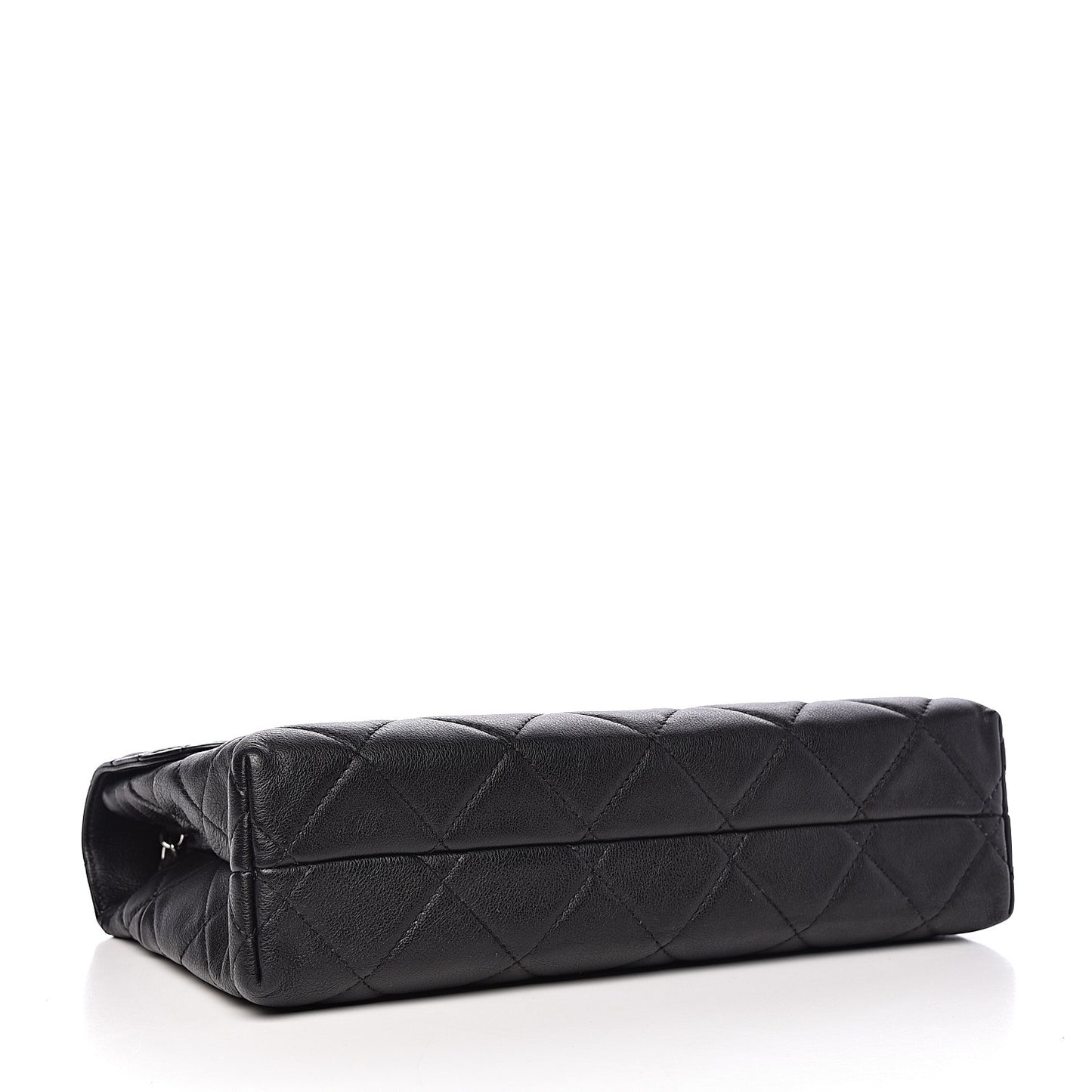 Calfskin Quilted In The Business Flap Bag Black