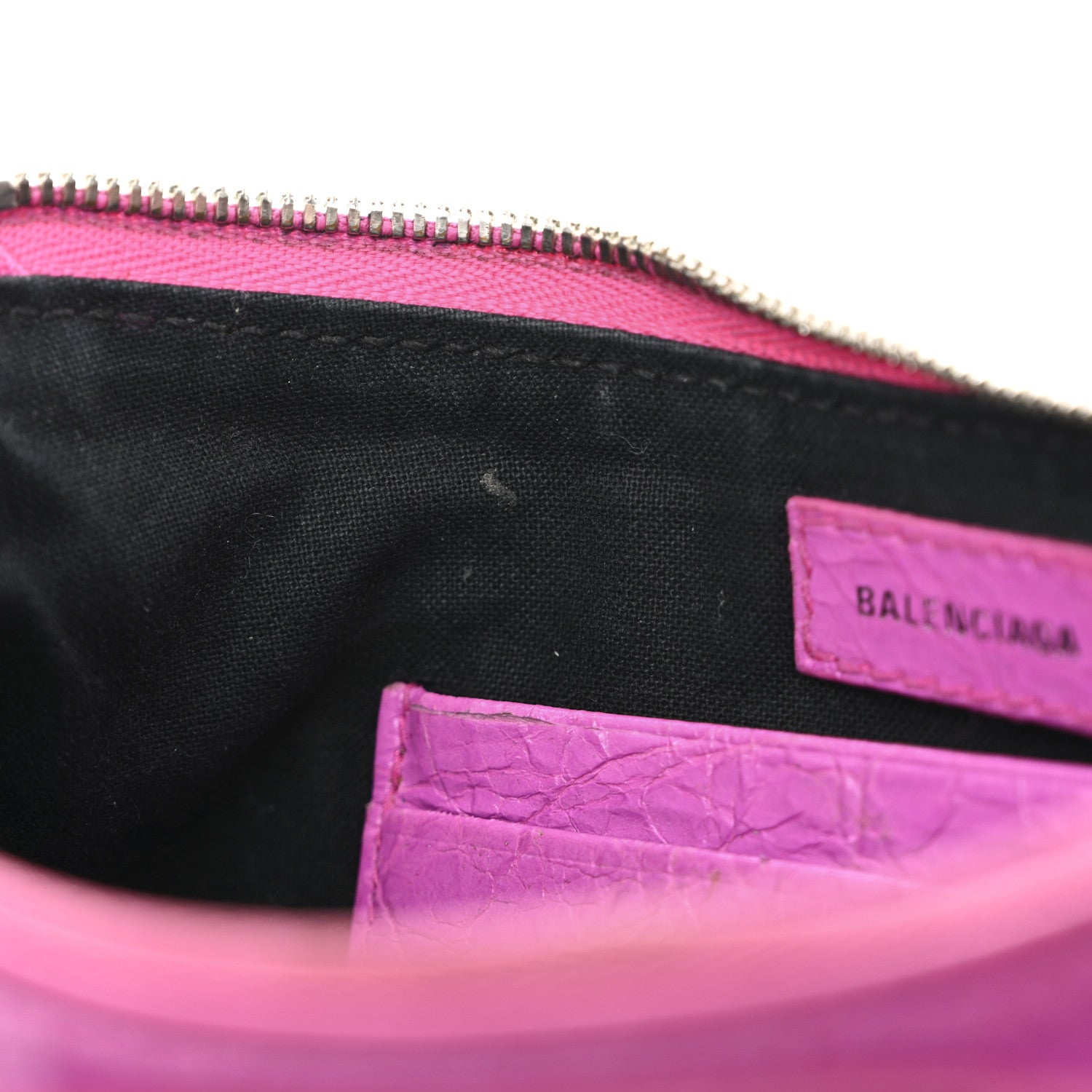 Balenciaga Agneau Arena Le Cagole Mini Purse With Chain Lipstick Pink 11 of 15