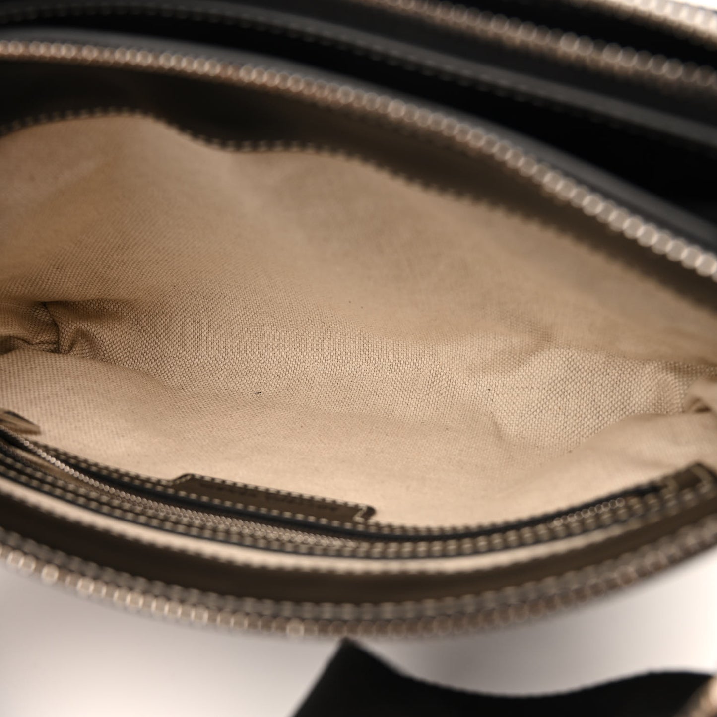 Nappa Intrecciato Duo Bag Black Natural
