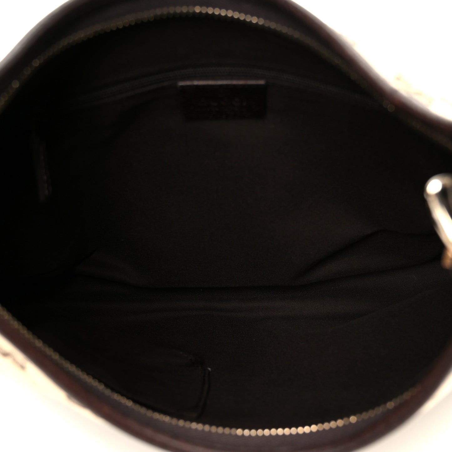 Monogram Medium Abbey D Ring Hobo Brown