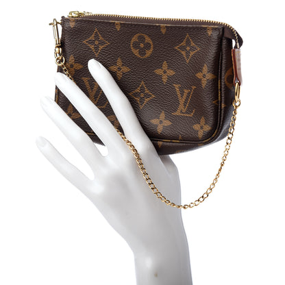 Louis Vuitton Monogram Mini Pochette Accessories 2 of 8
