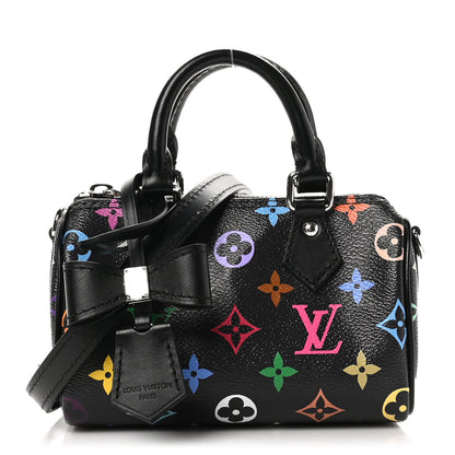 Louis Vuitton LV X TM Monogram Multicolor Nano Speedy Black 1 of 9