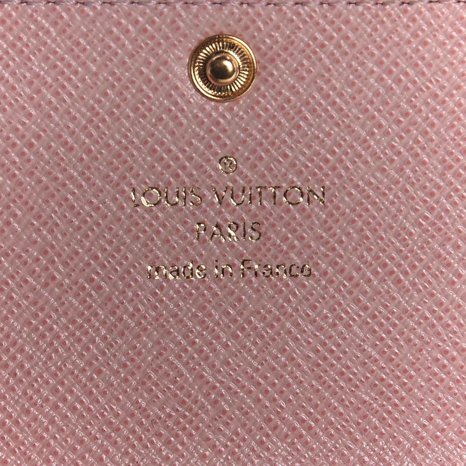 Louis Vuitton Damier Ebene Multicles 6 Key Holder Rose Ballerine 6 of 7
