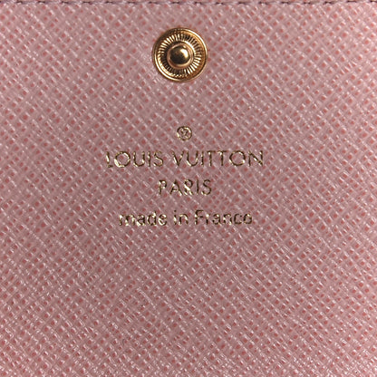 Louis Vuitton Damier Ebene Multicles 6 Key Holder Rose Ballerine 6 of 7